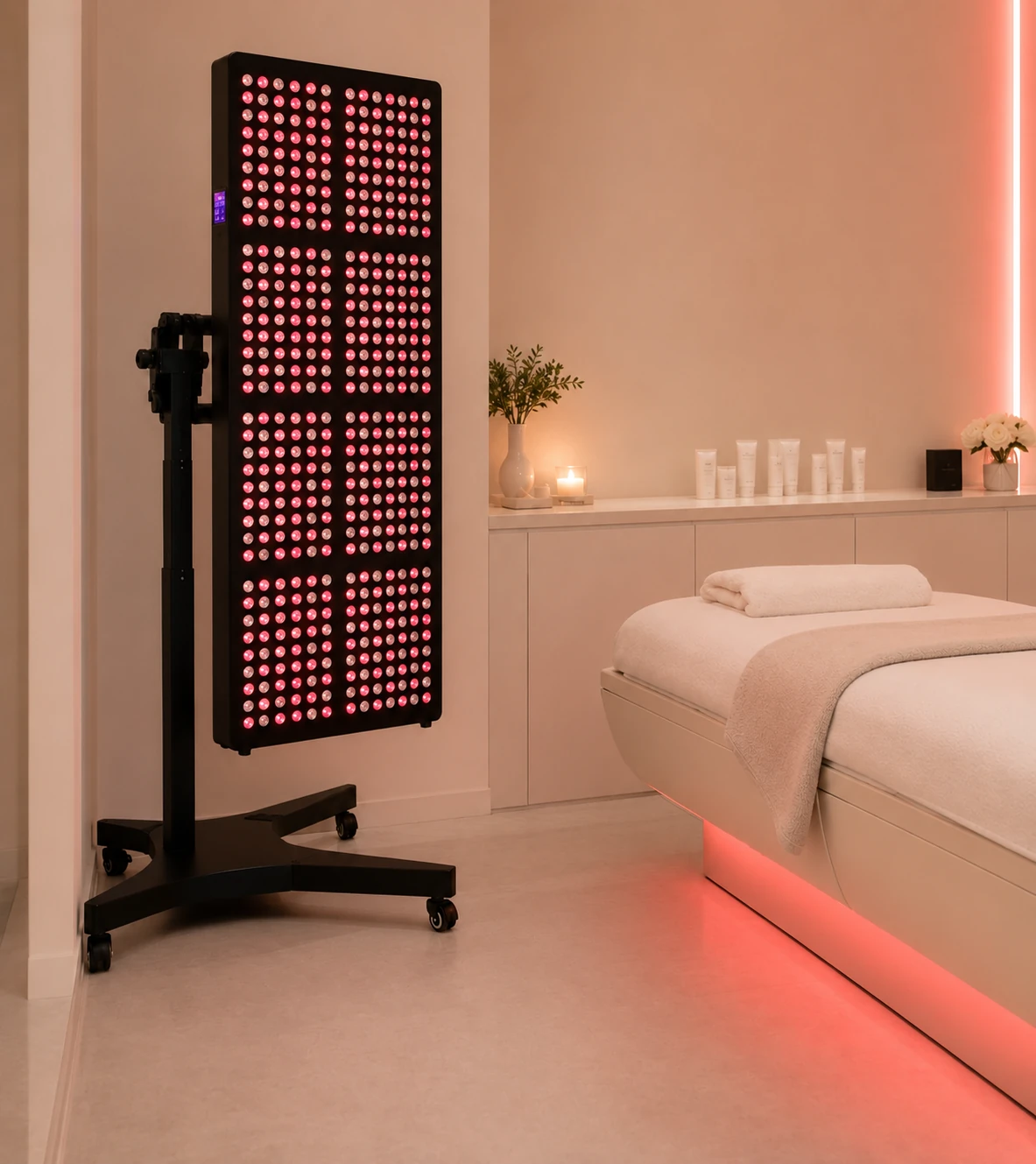 Zohar full-body panel in a refined wellness room